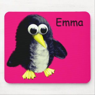 personalisierter Pinguin Mousepad
