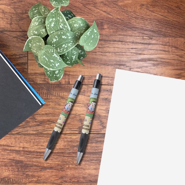 Personalisierter Pinguinstift in der Bibliothek Kugelschreiber (Von Creator hochgeladen)