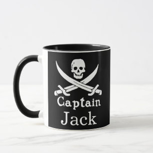 Personalisierter Piratenführer Tasse