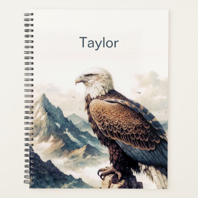Personalisierter Planer, Adler Planer (Vorderseite)