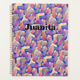 Personalisierter Planer für Wasserfarben