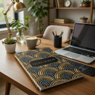 Personalisierter Planner im Stickerei-Stil Planer