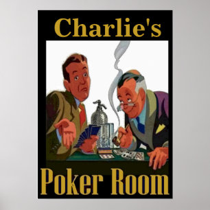 Personalisierter Poker Poster