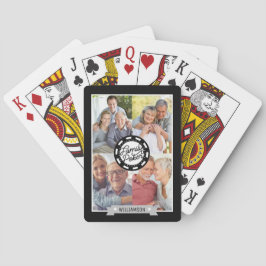 Personalisierter Poker-Spielabend-Collage Spielkarten