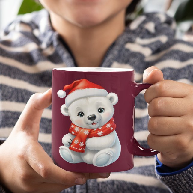 Personalisierter Polar Bär Kinder Tasse (Von Creator hochgeladen)