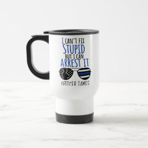 Personalisierter Polizeibeamter-Mug, Polizeibeamte Reisebecher