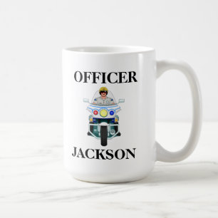 Personalisierter Polizeibeamter Tasse