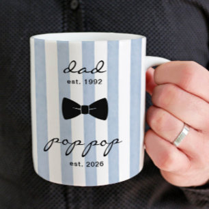 Personalisierter Pop Pop Opa Tassengeschenk Kaffeetasse