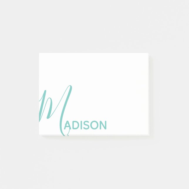 Personalisierter Post-It Klebezettel (Vorderseite)