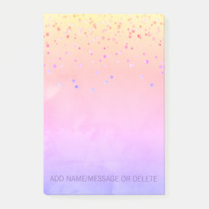 Personalisierter Post-it Klebezettel