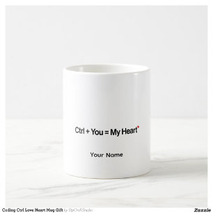 Personalisierter Programmierer-Geschenk-Code-Ctrl- Kaffeetasse