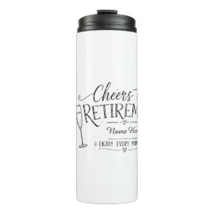 Personalisierter Prost aufs Rentenalter Thermo-Bec Thermosbecher