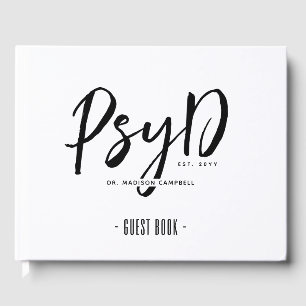 Personalisierter PsyD-Doktor der Psychologie Gästebuch