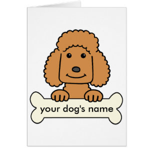 Personalisierter Pudel