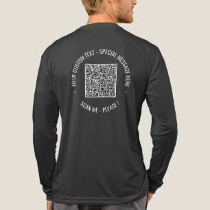 Personalisierter QR-Code für Ihre Werbeaktion Tri-Blend Shirt