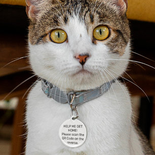 Personalisierter QR-Code für Online-Profile Haustiermarke