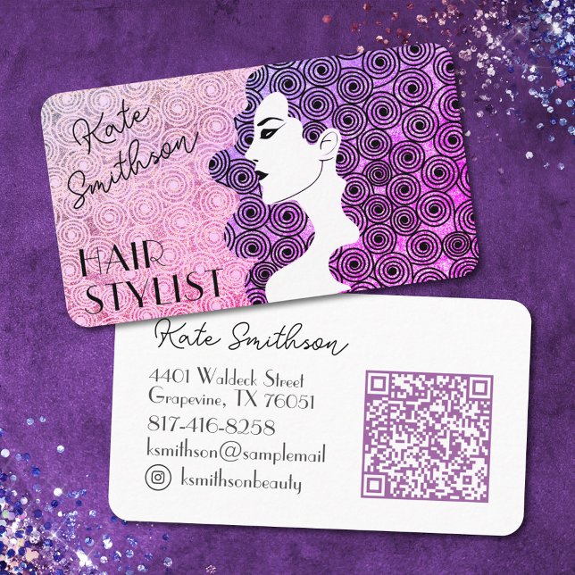 Personalisierter QR-Code und Social Media Visitenkarte (Von Creator hochgeladen)