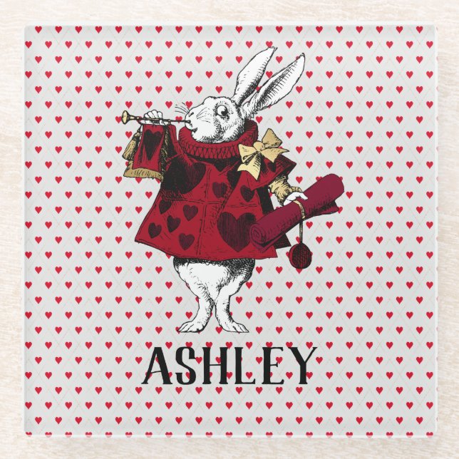 Personalisierter Queens Garb Glasuntersetzer (Vorderseite)