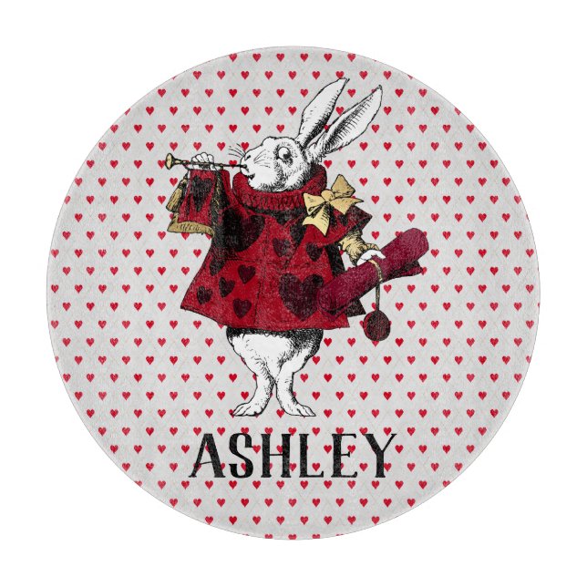 Personalisierter Queens Garb Schneidebrett (Vorderseite)