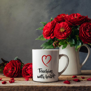 Personalisierter Rahmen für Lehrer-Schätzung in He Tasse