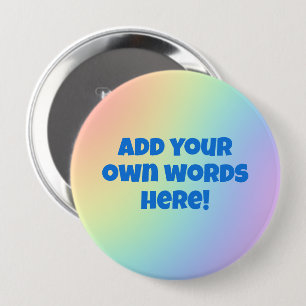 Personalisierter Rainbow-Button Button