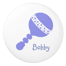 Personalisierter Rattle Drawer Knob Keramikknauf