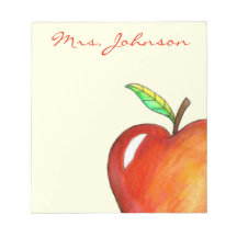 Personalisierter Red Apple für die Lehrerschule