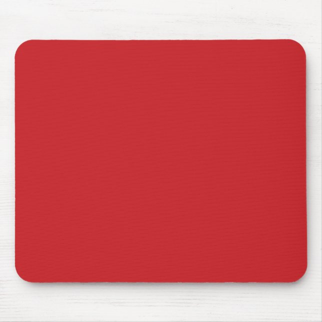 Personalisierter Red Desk Mouse Pad Mousepad (Vorne)