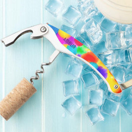 Personalisierter Regenbogen Kellnermesser