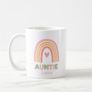 Personalisierter Regenbogen-Tasse-Geschenk für Tan Kaffeetasse