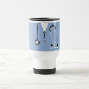 Personalisierter Reise-Tasse für Krankenschwestern Reisebecher