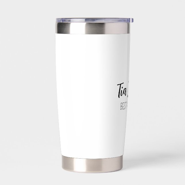 Personalisierter Reisebecher • Individueller Kaffe Thermobecher (Links)