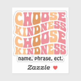 Personalisierter Retro-Aufkleber Aufkleber