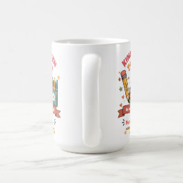 Personalisierter Retro-Kindergarten-Lehrer-Mug-Ges Kaffeetasse