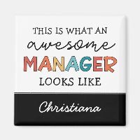 Personalisierter Retro-Phantastischer Manager Funn