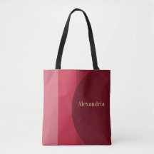 Personalisierter Retro-Roter Streifen
