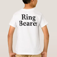 Personalisierter Ring Bearer Geschenk Individuelle