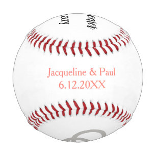 Personalisierter Ringträger Baseball