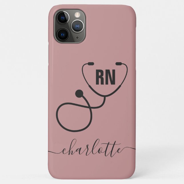 Personalisierter RN-Abschluss Case-Mate iPhone Hülle (Rückseite)