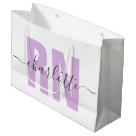 Personalisierter RN-Abschluss Große Geschenktüte