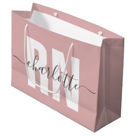 Personalisierter RN-Abschluss Große Geschenktüte