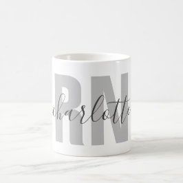 Personalisierter RN-Abschluss Kaffeetasse