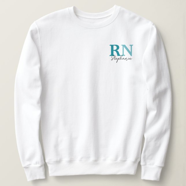 Personalisierter RN-Abschluss Sweatshirt (Design vorne)