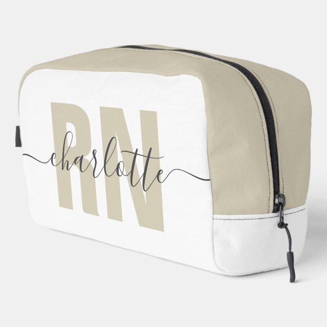 Personalisierter RN-Abschluss Waschbeutel (Rechte Ecke)