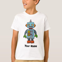 Personalisierter Roboter-T - Shirt