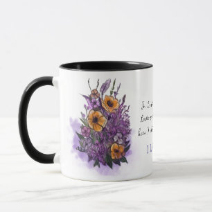 Personalisierter Romantischer Lavendel-Becher für Tasse