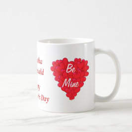 Personalisierter romantischer Valentinstag Tasse