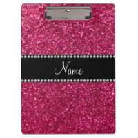 Personalisierter rosa NamensGlitter