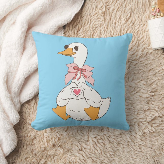 Personalisierter roter Liebes Valentinstag  Kissen (Decke)