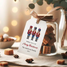 Personalisierter roter Nussknacker Weihnachten